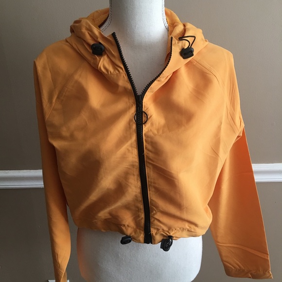 Boohoo Jackets & Blazers - Boohoo cropped wind breaker mustard